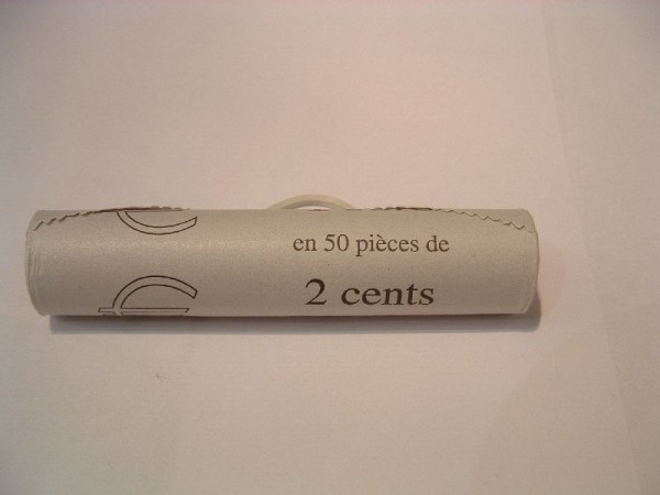 (afbeelding voor) Muntrol 2 cent 2004 UNC